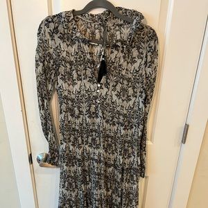 Anthropologie - The Marais Printed Chiffon Maxi Dress size M